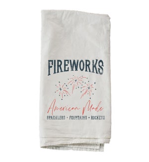Fireworks American Made Towel